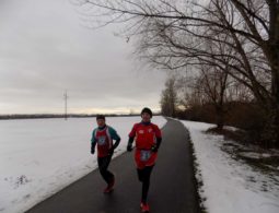 9. Zimní běh podél Bečvy